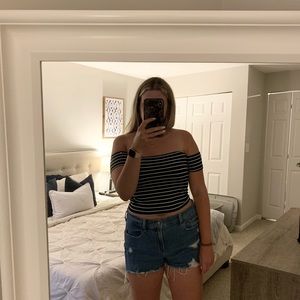 Off the shoulder top